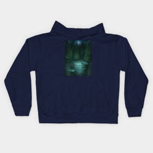 The forest glow Kids Hoodie